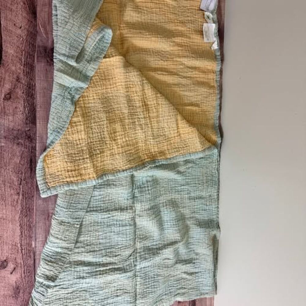 (2 ea) Soft Organic Baby Blanket-NEW With Tags